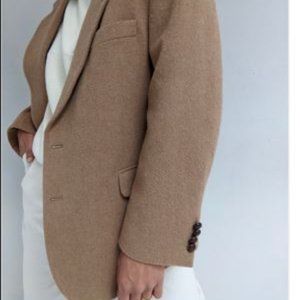 Vintage Classic Camel Hair Blazer